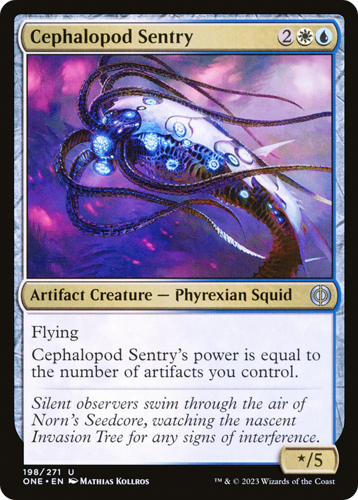 Cephalopod Sentry (ONE-198) [Phyrexia: All Will Be One] MTG Single Wizards of the Coast
