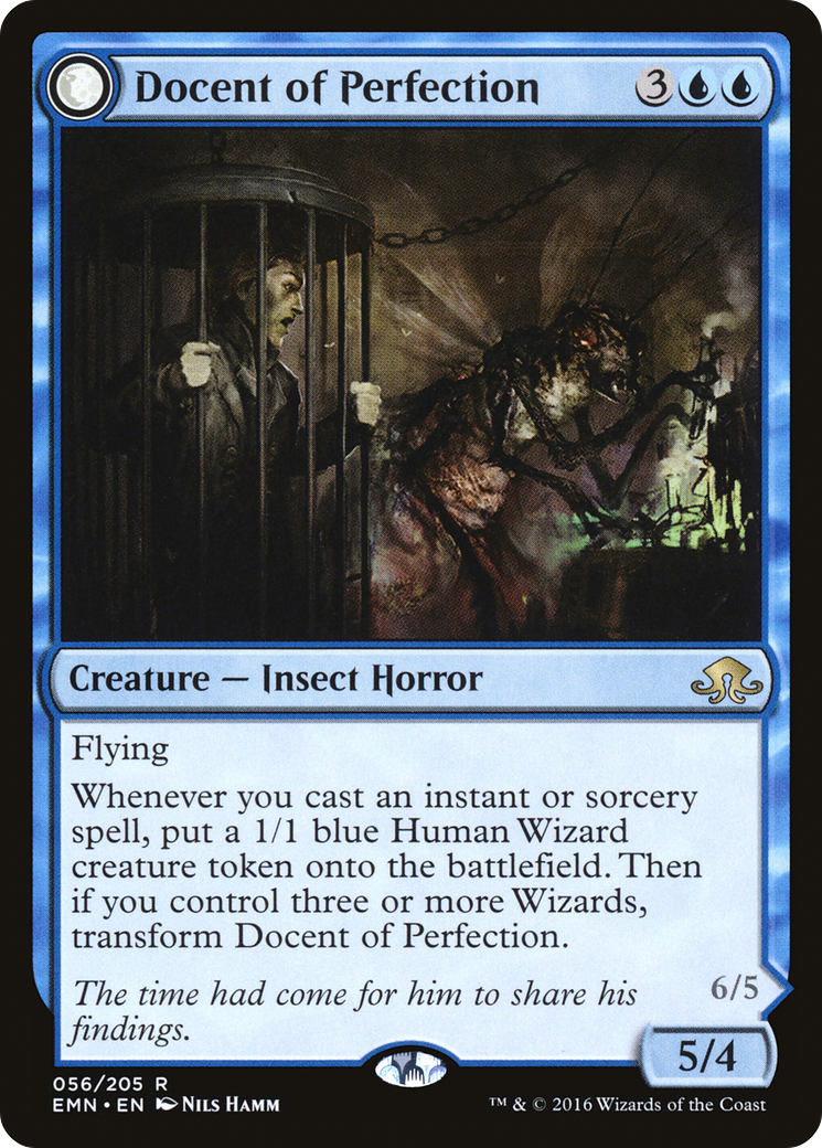 Docent of Perfection // Final Iteration (EMN-056) [Eldritch Moon] Foil MTG Single Wizards of the Coast