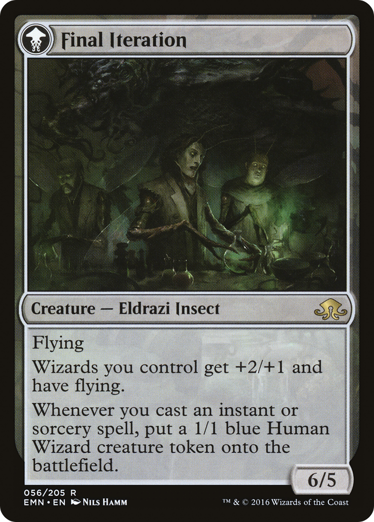 Docent of Perfection // Final Iteration (EMN-056) [Eldritch Moon] Foil MTG Single Wizards of the Coast