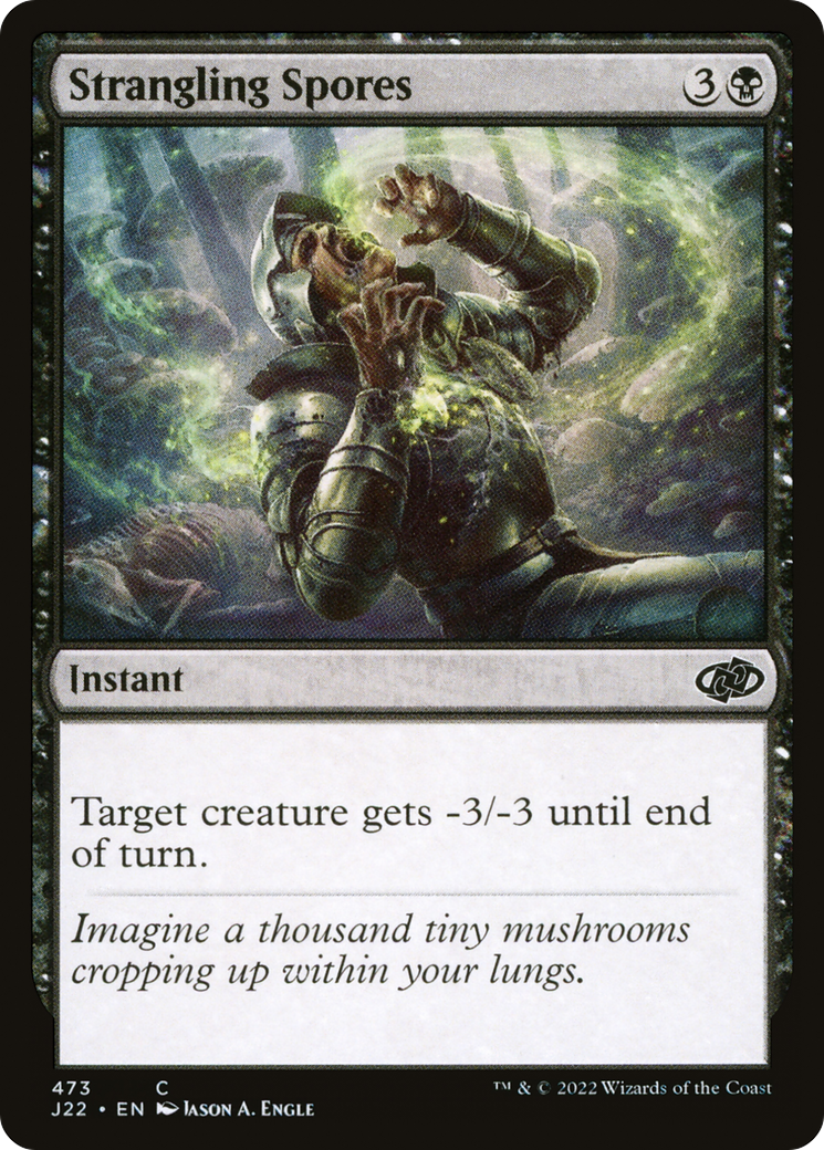 Strangling Spores (J22-473) [Jumpstart 2022] MTG Single Wizards of the Coast