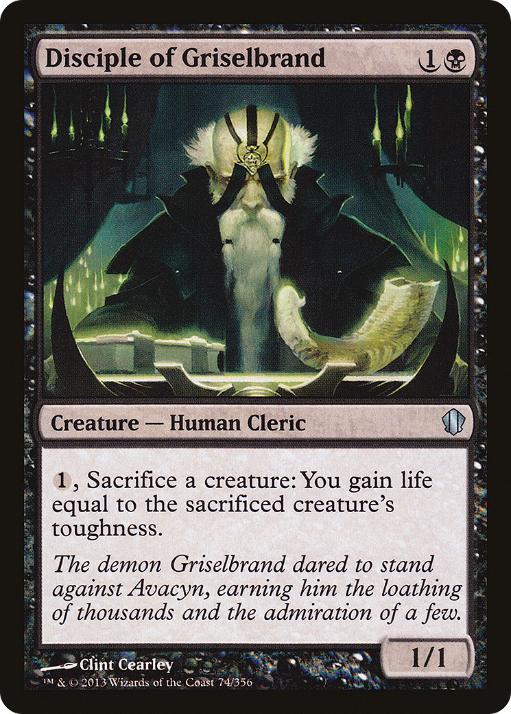 Disciple of Griselbrand (C13-074) [Commander 2013] MTG Single Wizards of the Coast