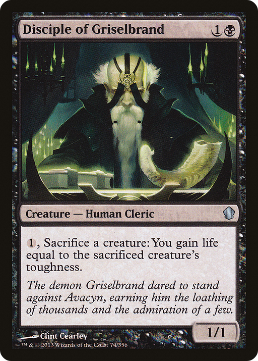 Disciple of Griselbrand (C13-074) [Commander 2013] MTG Single Wizards of the Coast