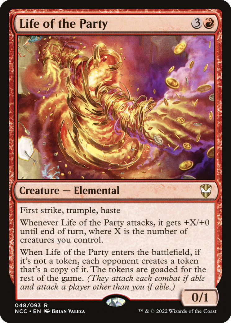 Life of the Party (NCC-048) [New Capenna Commander] MTG Single Wizards of the Coast