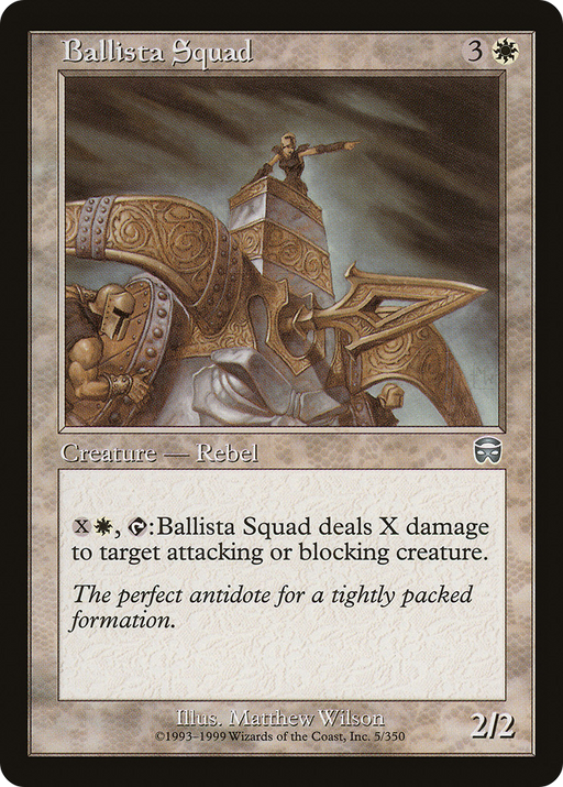 Ballista Squad (MMQ-005) [Mercadian Masques] MTG Single Wizards of the Coast