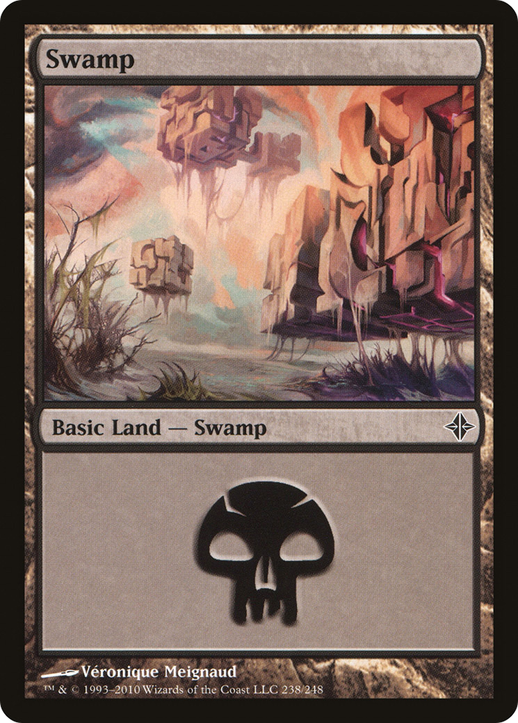 Swamp (238) (ROE-238) [Rise of the Eldrazi] MTG Single Wizards of the Coast