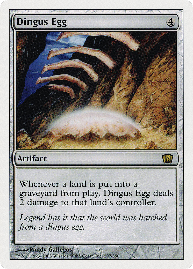 Dingus Egg (8ED-297) [8th Edition] Foil MTG Single Wizards of the Coast