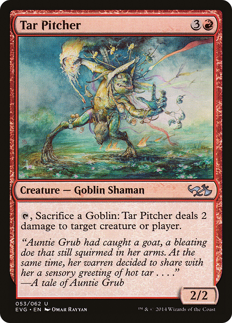 Tar Pitcher (DD3-) [Misc] Duel Decks Anthology: Elves vs. Goblins MTG Single Wizards of the Coast