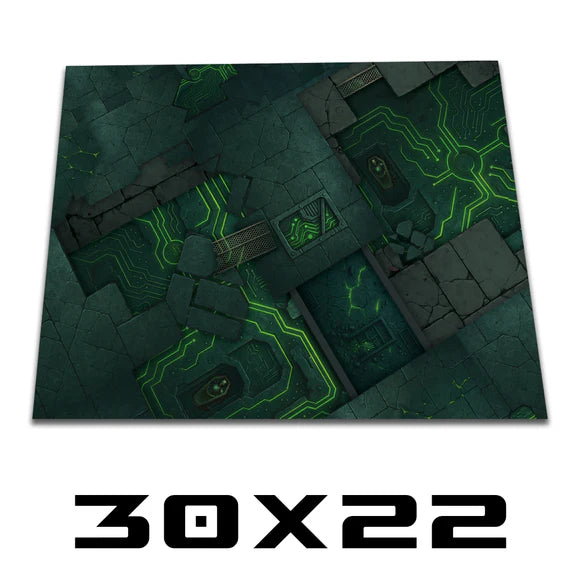 Frontline Gaming: Mats - Necrotic Tomb 30x22" Gaming Mat FLG