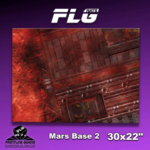 Frontline Gaming: Mats - Mars Base 2 30x22" Gaming Mat FLG