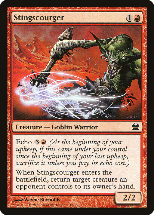 Stingscourger (MMA-131) [Modern Masters] Foil MTG Single Modern Masters