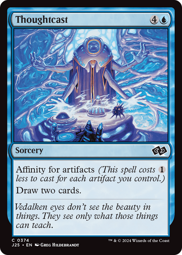 Thoughtcast (J25-374) [Foundations Jumpstart] MTG Single Wizards of the Coast