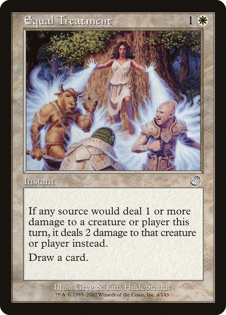 Equal Treatment (TOR-004) [Torment] MTG Single Wizards of the Coast