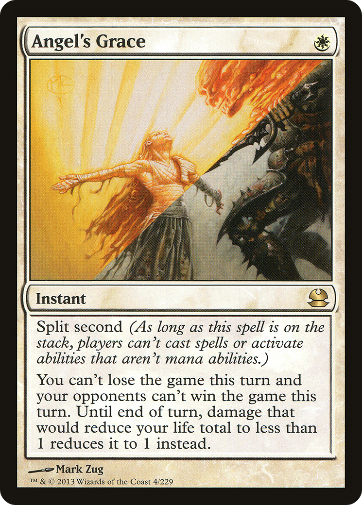 Angel's Grace (MMA-004) [Modern Masters] Foil MTG Single Wizards of the Coast