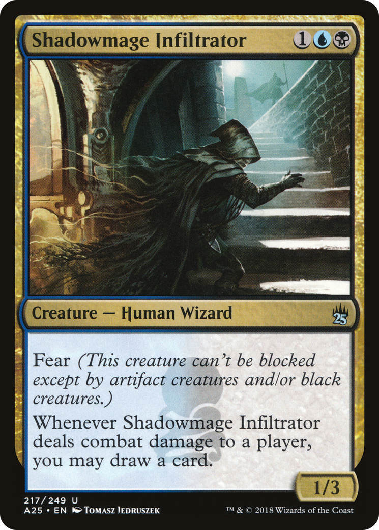 Shadowmage Infiltrator (A25-217) [Masters 25] MTG Single Wizards of the Coast