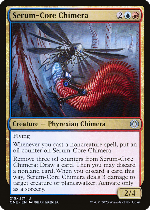 Serum-Core Chimera (ONE-215) [Phyrexia: All Will Be One] MTG Single Wizards of the Coast