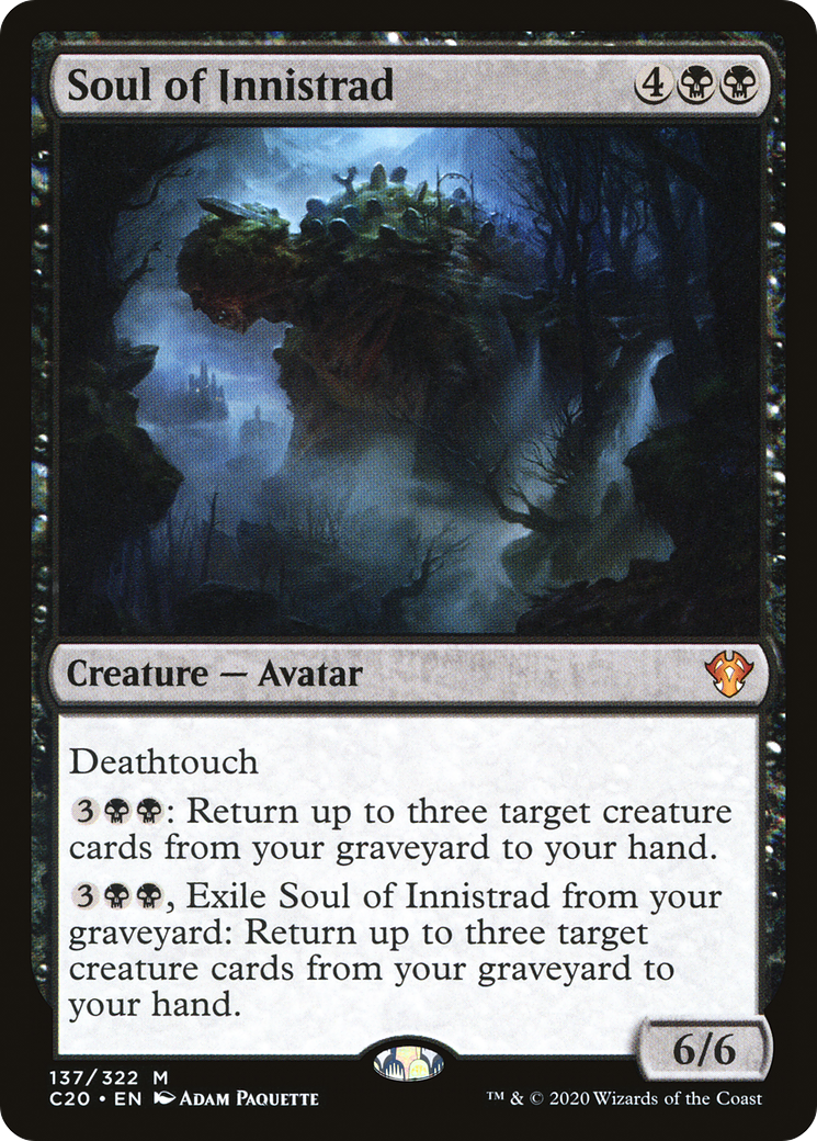 Soul of Innistrad (C20-137) [Commander 2020] MTG Single Wizards of the Coast