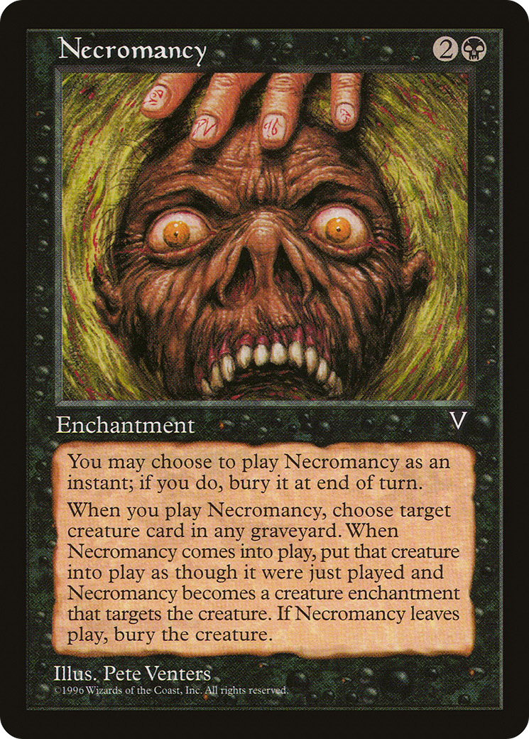 Necromancy (VIS-064) [Visions] MTG Single Wizards of the Coast