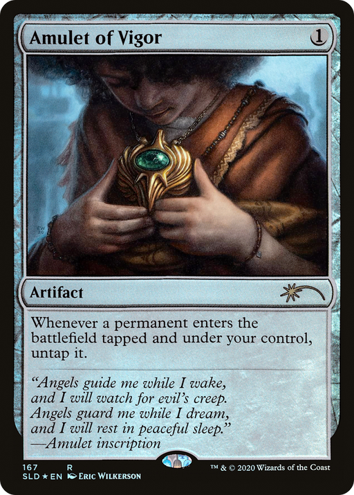 Amulet of Vigor (SLD-167) [Secret Lair Drop] Foil MTG Single Wizards of the Coast