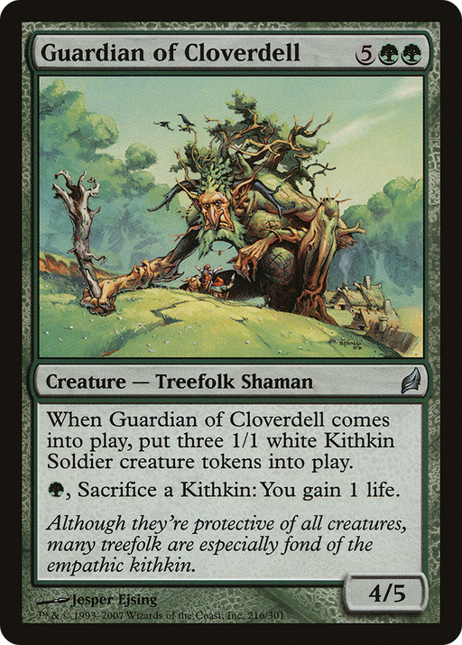 Guardian of Cloverdell (LRW-216) [Lorwyn] MTG Single Wizards of the Coast
