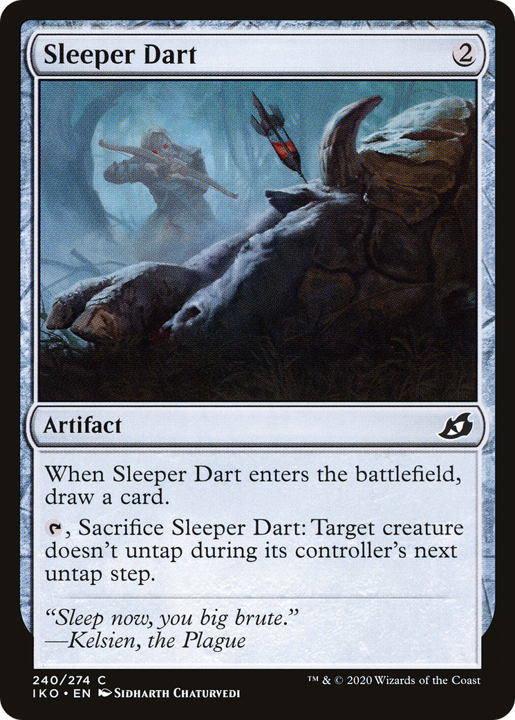 Sleeper Dart (IKO-240) [Ikoria: Lair of Behemoths] Foil MTG Single Wizards of the Coast