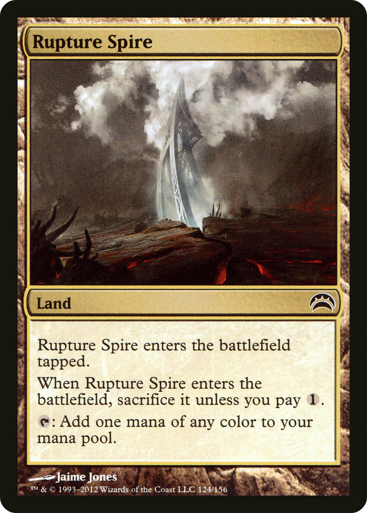 Rupture Spire (PC2-124) [Misc] Planechase 2012 Foil MTG Single Wizards of the Coast