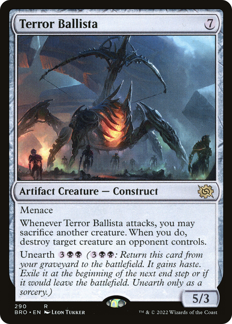 Terror Ballista (BRO-290) [The Brothers' War] MTG Single Wizards of the Coast