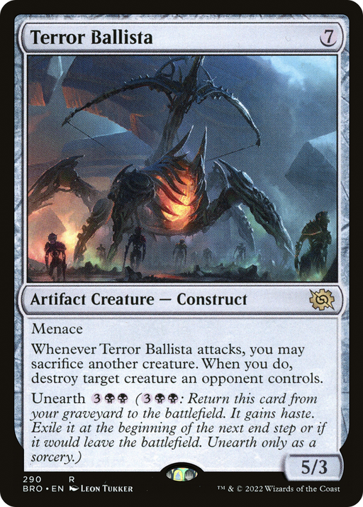 Terror Ballista (BRO-290) [The Brothers' War] MTG Single Wizards of the Coast