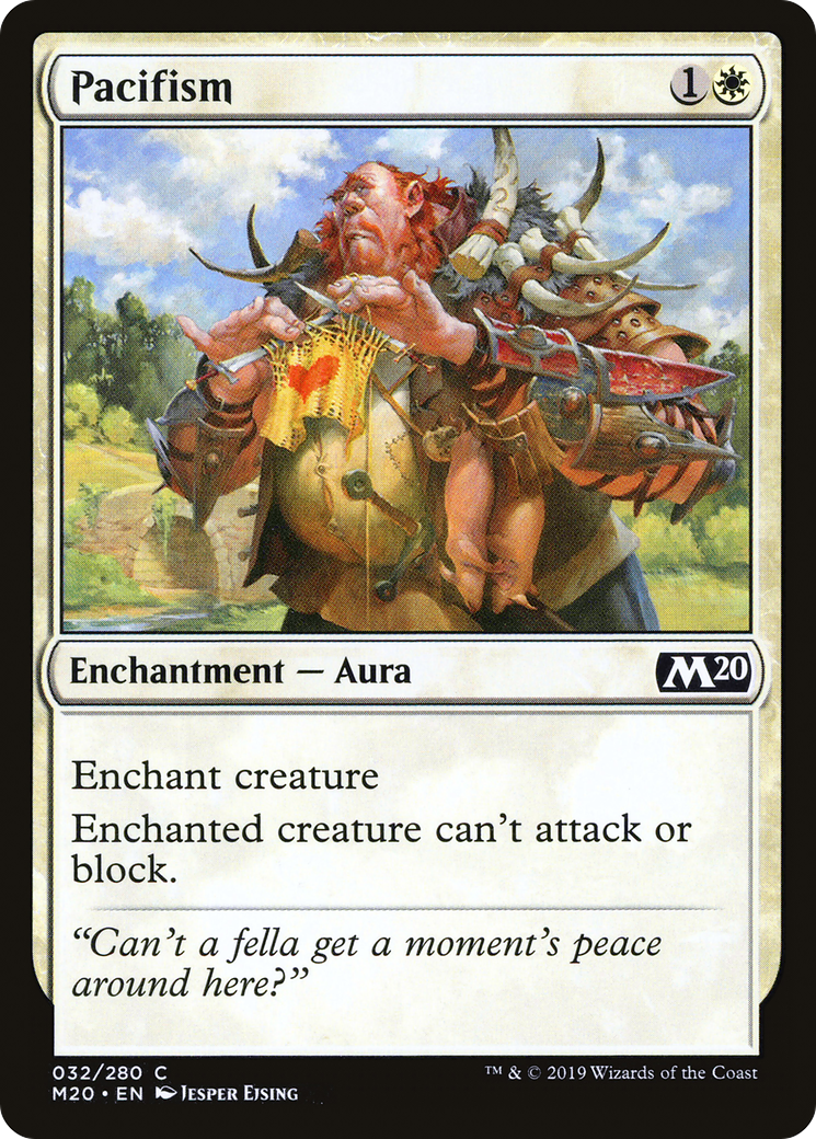 Pacifism (M20-032) [Core Set 2020] MTG Single Wizards of the Coast