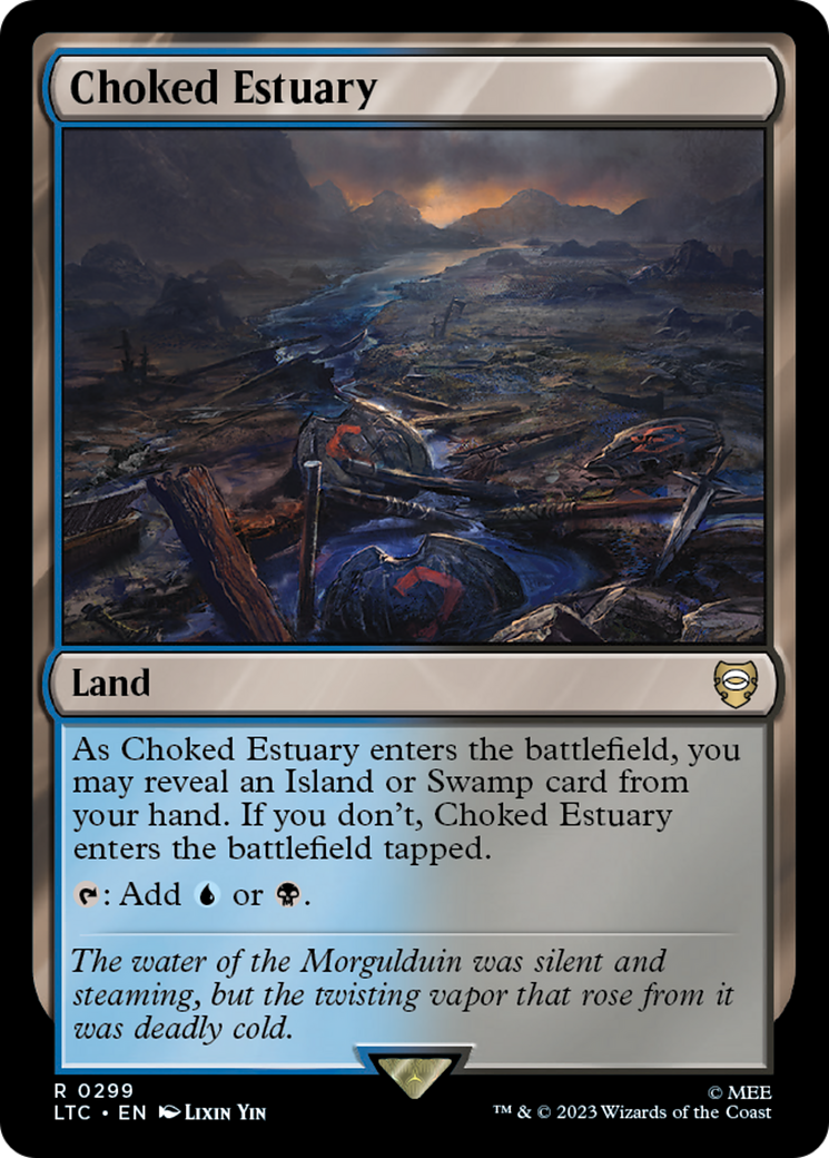 Choked Estuary (LTC-299) [Tales of Middle-earth Commander] MTG Single Wizards of the Coast