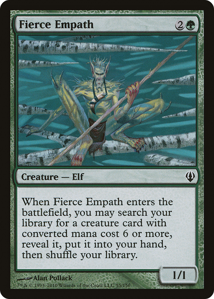 Fierce Empath (ARC-055) [Misc] Archenemy MTG Single Wizards of the Coast