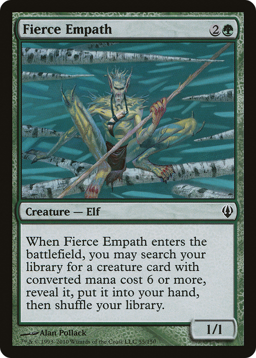 Fierce Empath (ARC-055) [Misc] Archenemy MTG Single Wizards of the Coast
