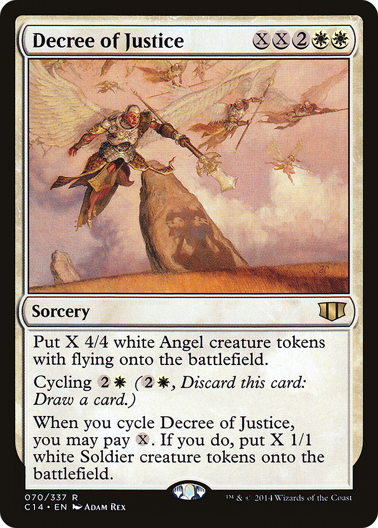 Decree of Justice (C14-070) [Commander 2014] MTG Single Wizards of the Coast