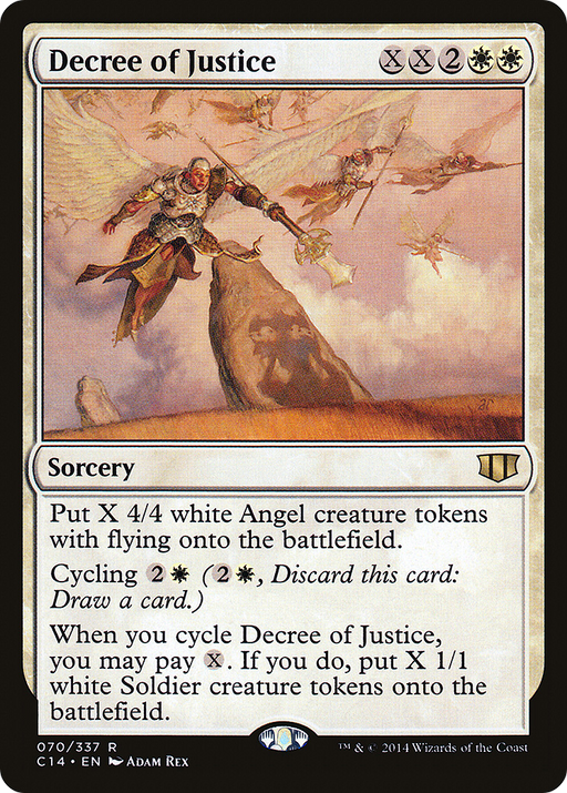 Decree of Justice (C14-070) [Commander 2014] MTG Single Wizards of the Coast