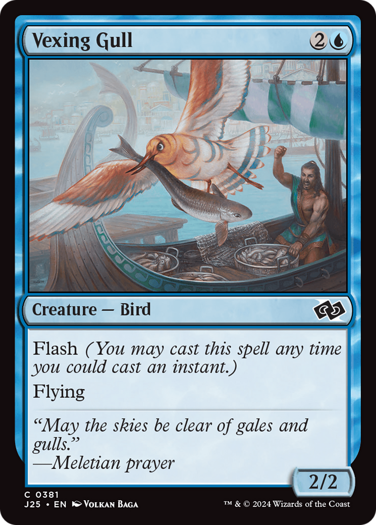 Vexing Gull (J25-381) [Foundations Jumpstart] MTG Single Wizards of the Coast
