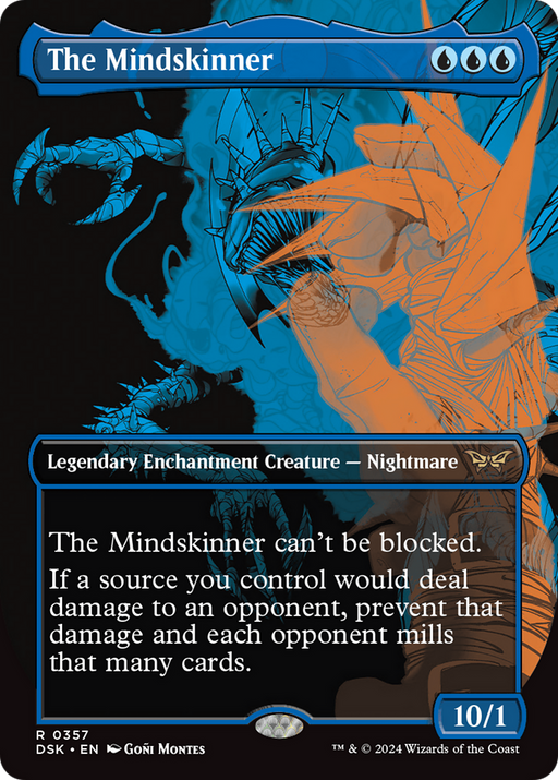 The Mindskinner (DSK-357) [Duskmourn: House of Horror] (Borderless) MTG Single Wizards of the Coast