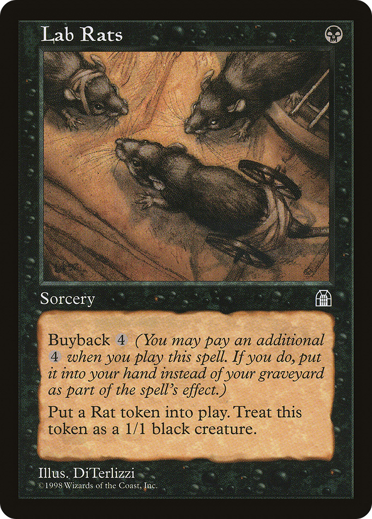 Lab Rats (STH-061) [Stronghold] MTG Single Wizards of the Coast
