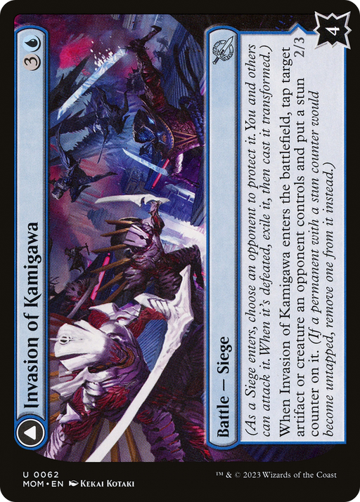 Invasion of Kamigawa // Rooftop Saboteurs (MOM-062) [March of the Machine] MTG Single Wizards of the Coast