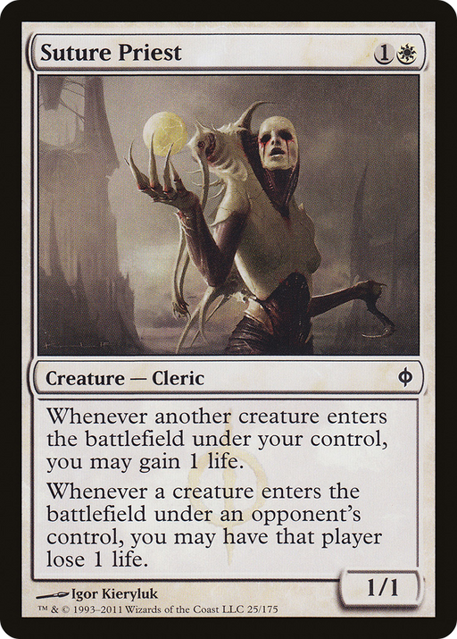 Suture Priest (NPH-025) [New Phyrexia] Foil MTG Single Wizards of the Coast