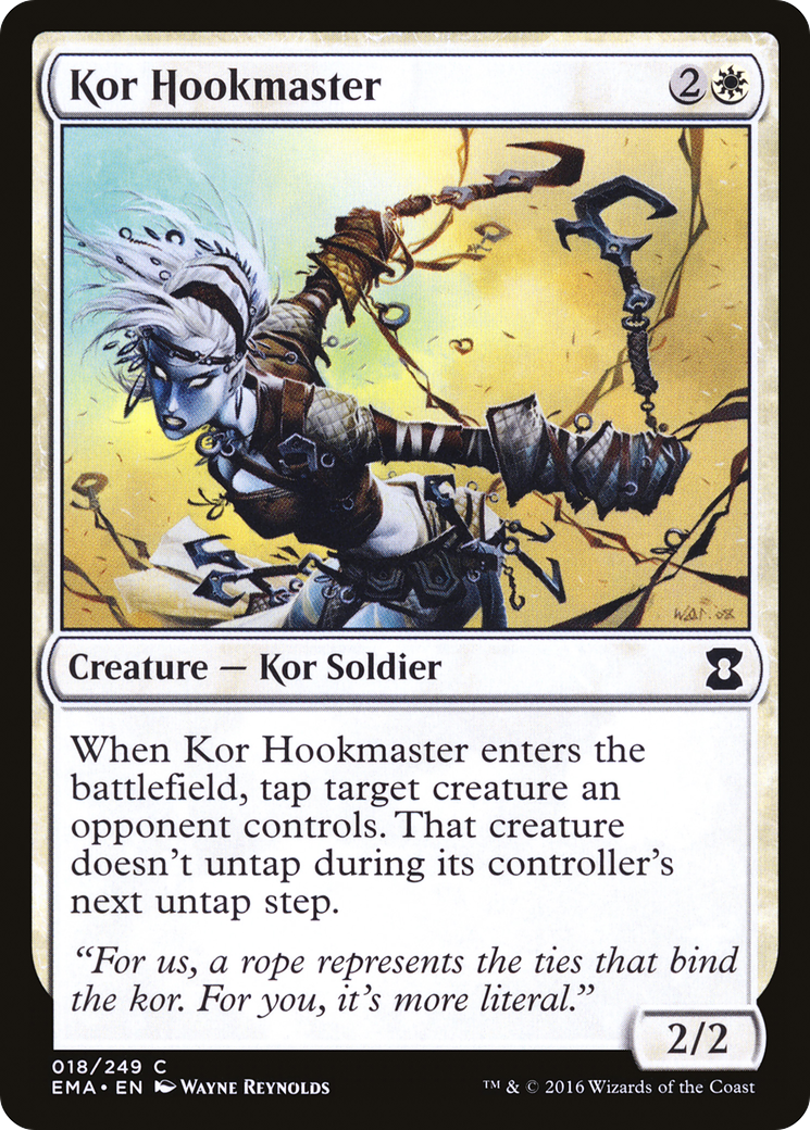 Kor Hookmaster (EMA-018) [Eternal Masters] Foil MTG Single Wizards of the Coast