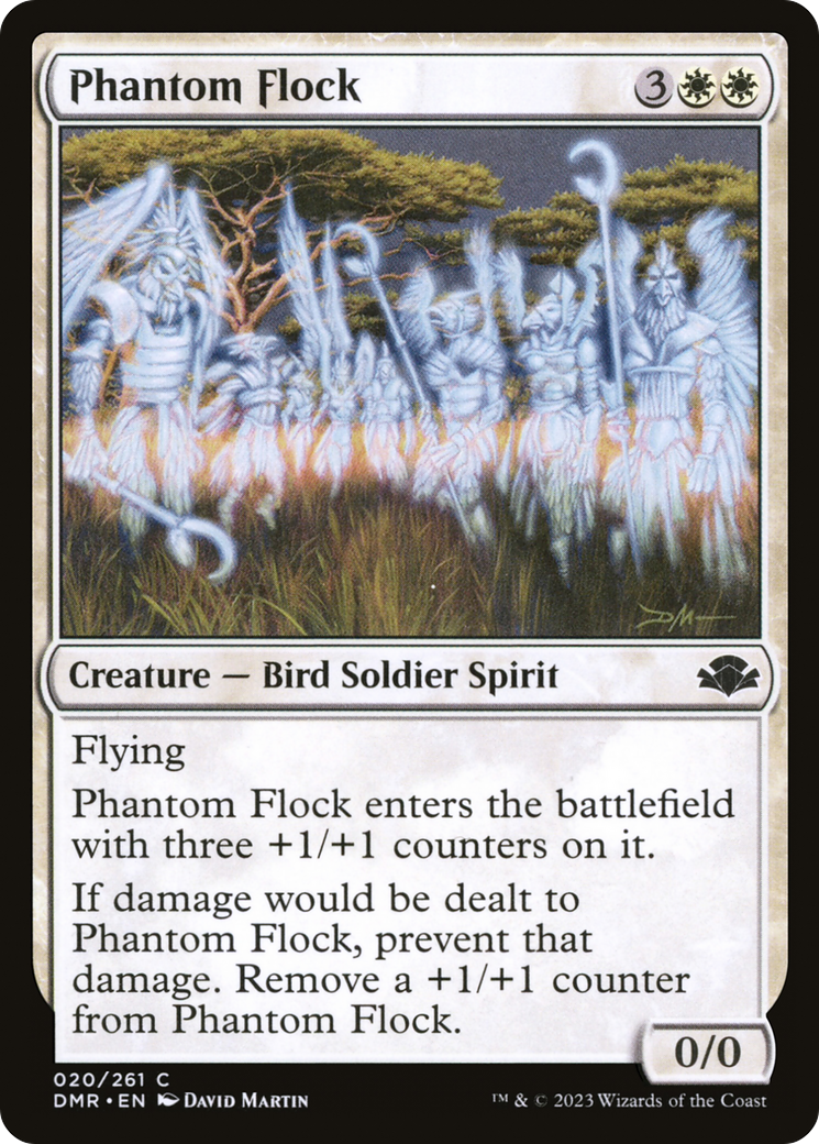 Phantom Flock (DMR-020) [Dominaria Remastered] MTG Single Wizards of the Coast
