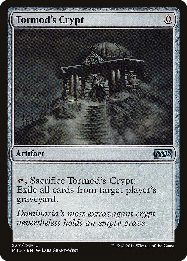 Tormod's Crypt (M15-237) [Magic 2015] Foil MTG Single Wizards of the Coast
