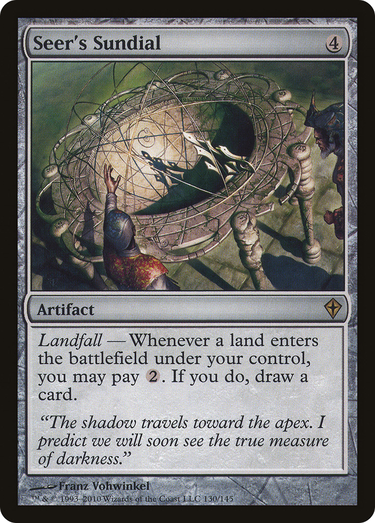 Seer's Sundial (WWK-130) [Worldwake] MTG Single Wizards of the Coast