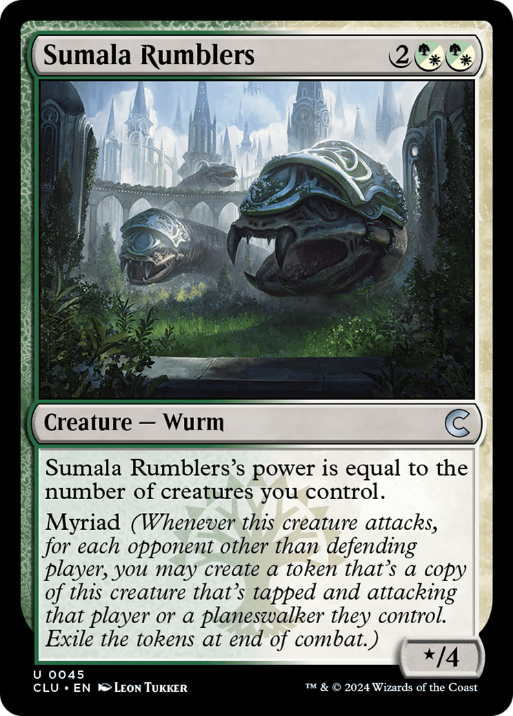 Sumala Rumblers (CLU-045) [Ravnica: Clue Edition] MTG Single Wizards of the Coast