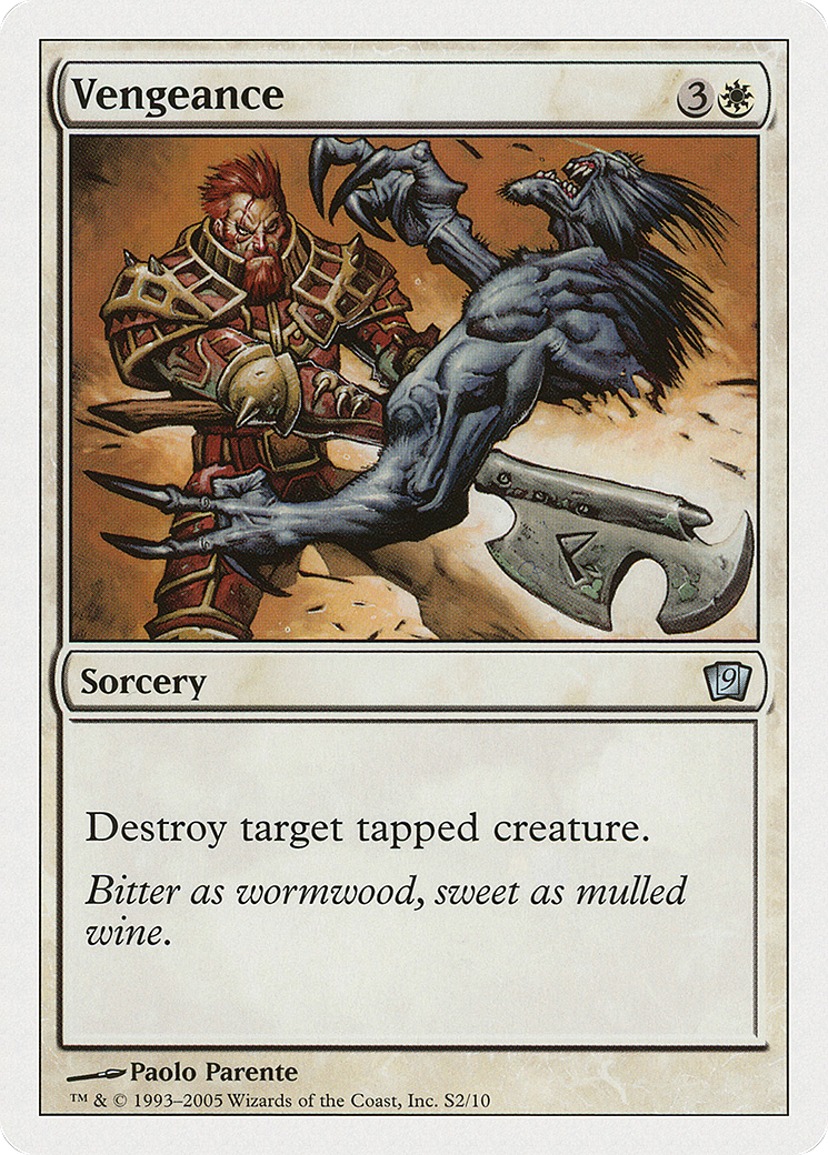 Vengeance (9ED-0S2) [9th Edition] MTG Single Wizards of the Coast