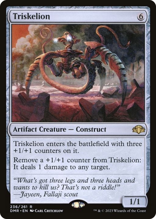 Triskelion (DMR-236) [Dominaria Remastered] Foil MTG Single Wizards of the Coast