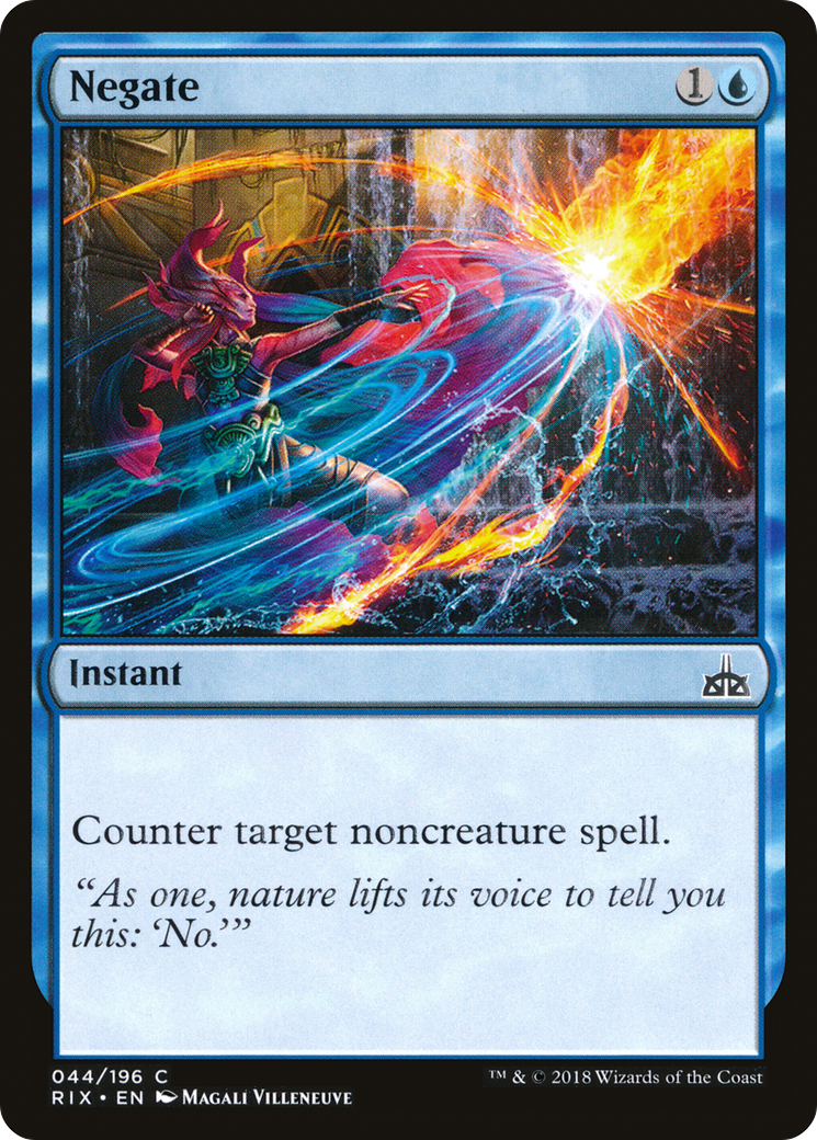Negate (RIX-044) [Rivals of Ixalan] MTG Single Wizards of the Coast