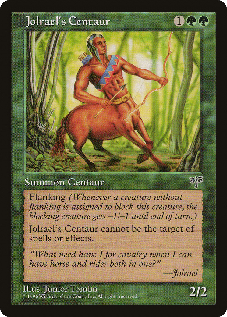 Jolrael's Centaur (MIR-) [Mirage] MTG Single Wizards of the Coast
