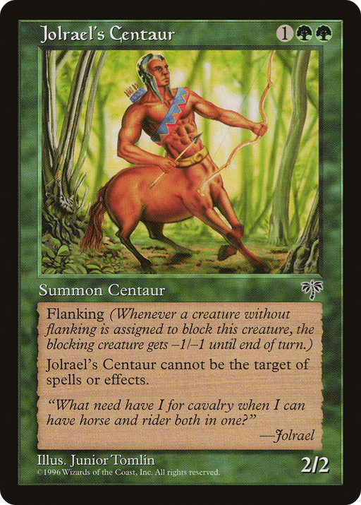 Jolrael's Centaur (MIR-) [Mirage] MTG Single Wizards of the Coast