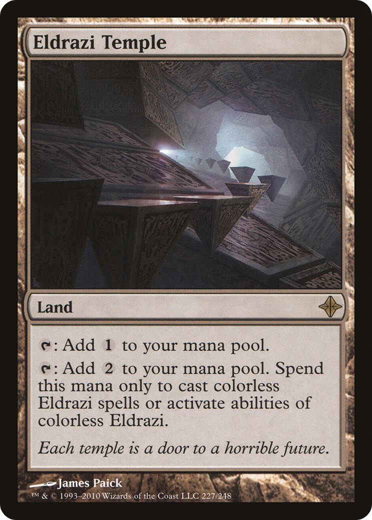 Eldrazi Temple [Rise of the Eldrazi] MTG Single Magic: The Gathering