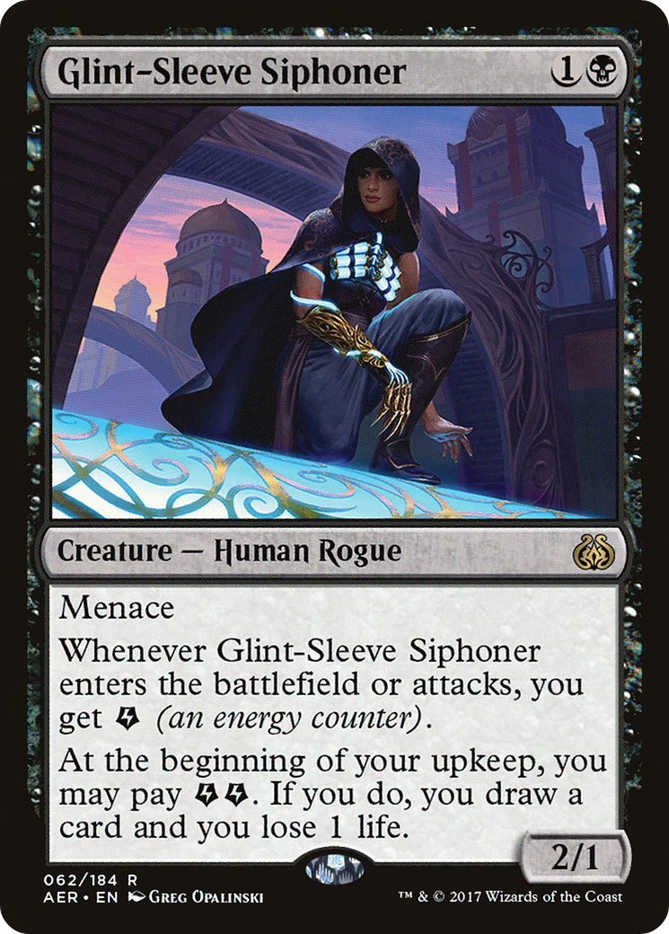Glint-Sleeve Siphoner (AER-062) [Aether Revolt] Foil MTG Single Wizards of the Coast